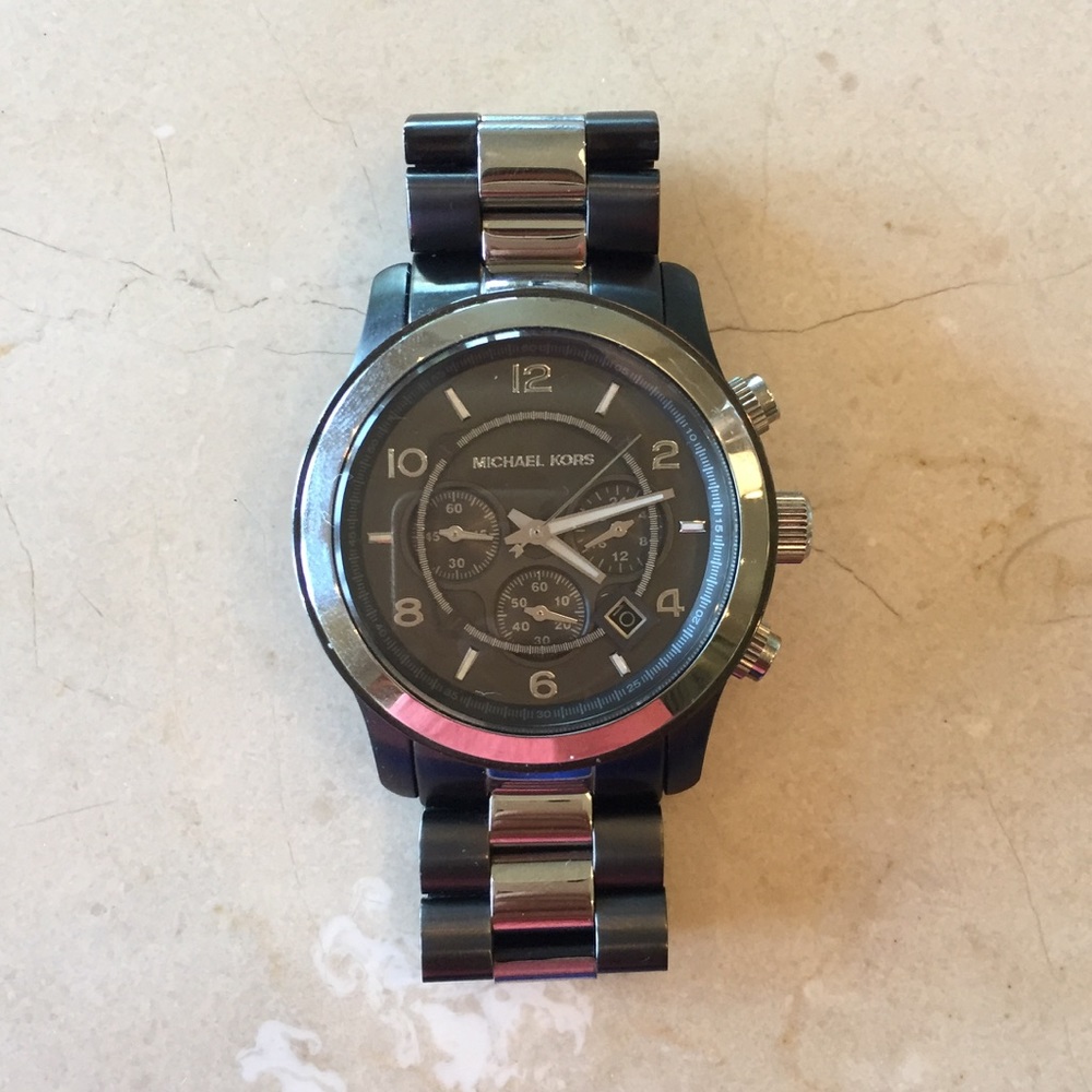 Michael Kors MK8182 Watch with 2 tone Bracelet